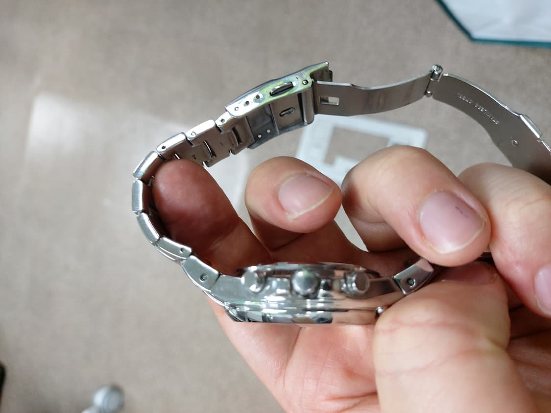 카시오 에디피스 오렌지 메탈 시계 상품이미지2