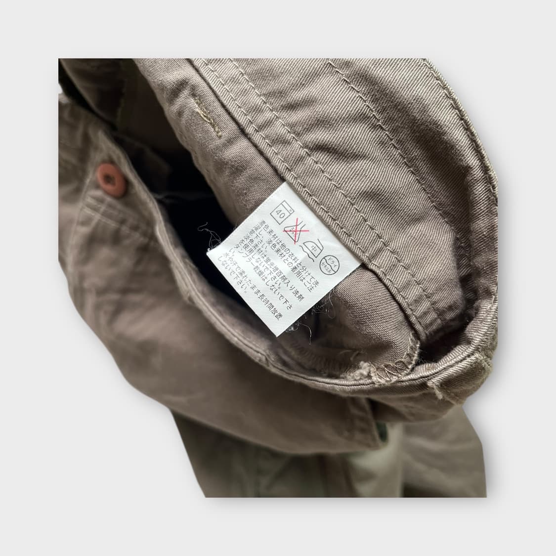 Ted Company . 엠브로이드 카고 쇼츠 상품이미지5