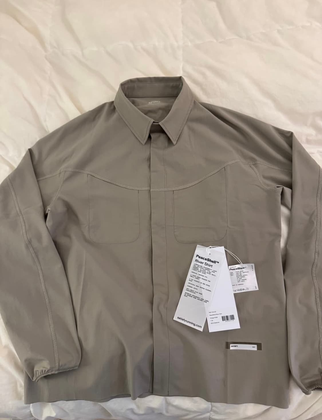 새티스파이 River Shirt Vintage Khaki 상품이미지2