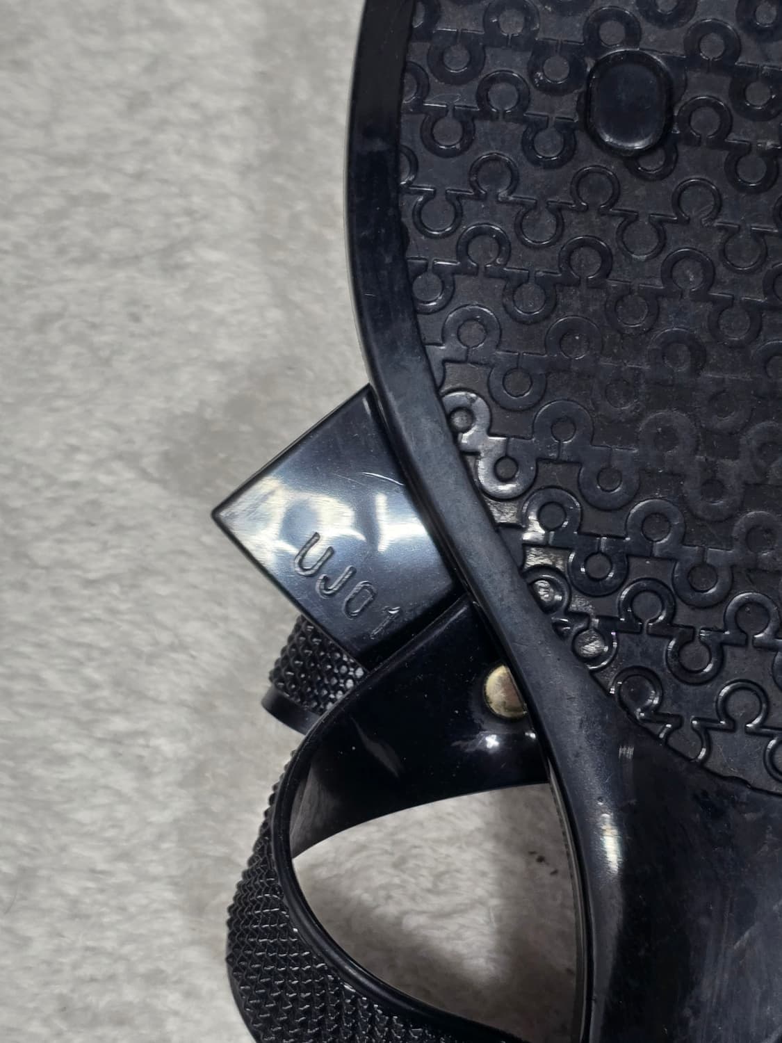 Ferragamo 페라가모 리본 젤리 쪼리 블랙 상품이미지5