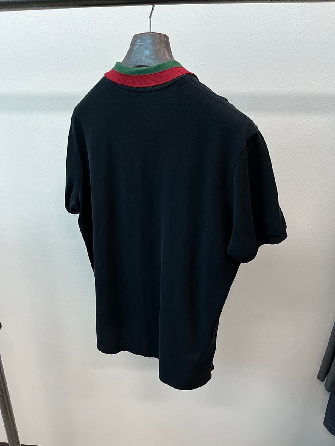 100-105) 구찌 카라 배색 카라티  상품이미지6