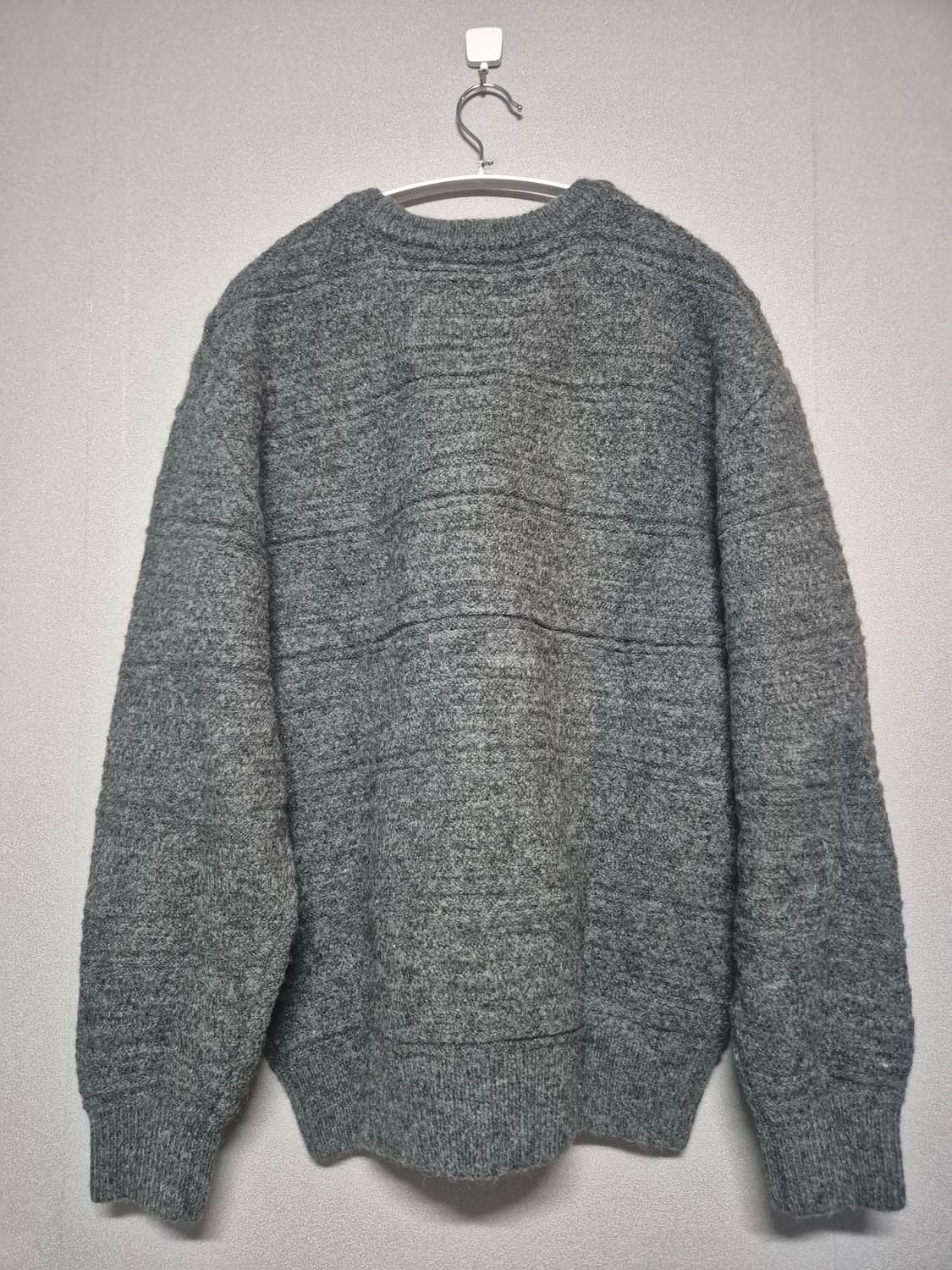 파브레가 플로센 알파카 블렌드 니트(차콜) 2 상품이미지2