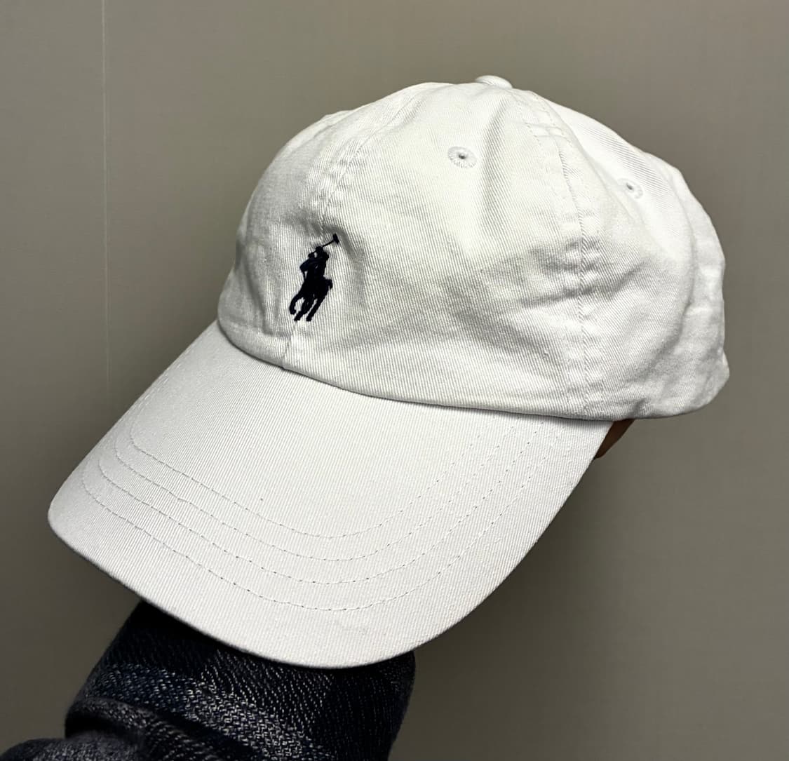 (F)폴로랄프로렌 화이트 베이스볼 기본 볼캡모자(폴로볼캡) 상품이미지10