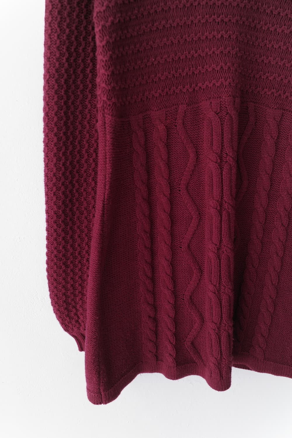 deep U-neck long knit  상품이미지4