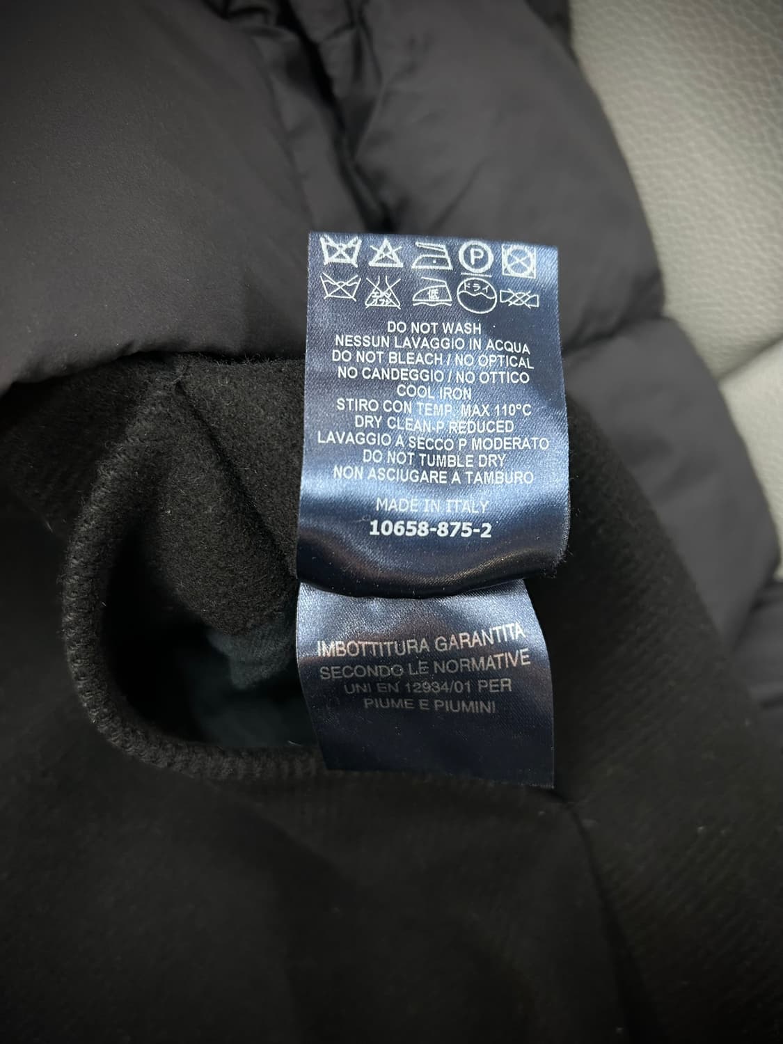 에르노 패딩 울 코트(44/루즈55~66가능) 상품이미지9