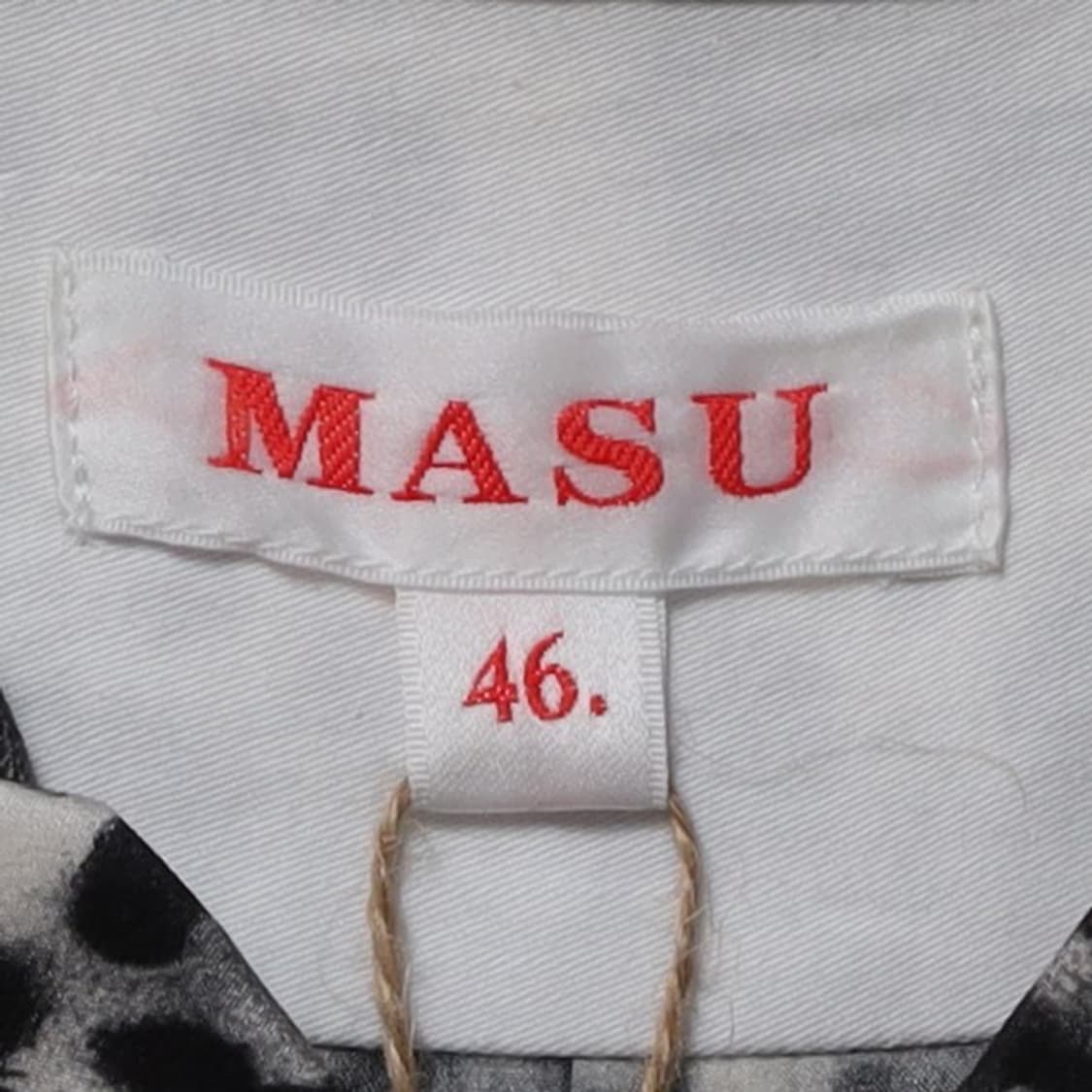 MASU Zip Up Leopard Silk Shirt    상품이미지9