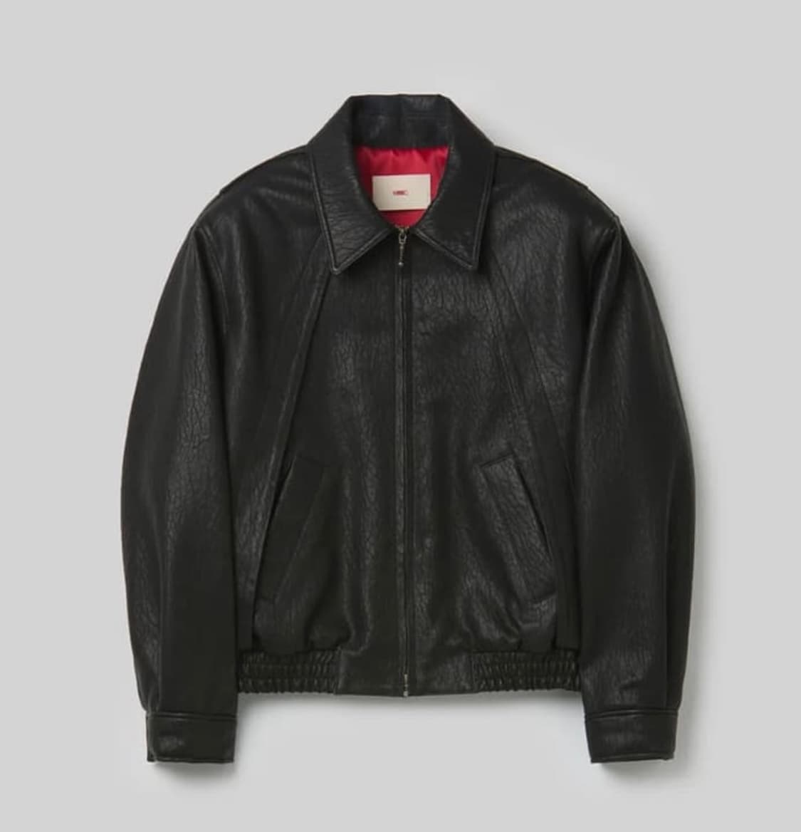 mmic 가죽봄버자켓 (실착0회) 상품이미지1