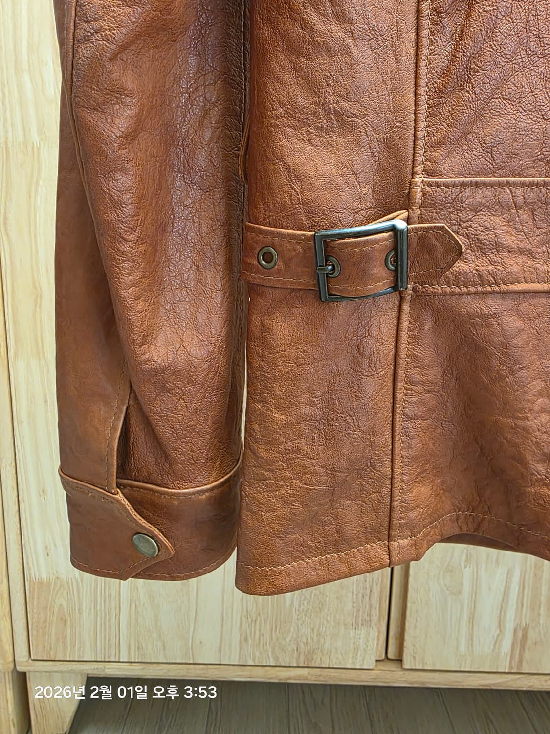 Schott 빈티지 워싱 가죽자켓 (95 ~97) 상품이미지5