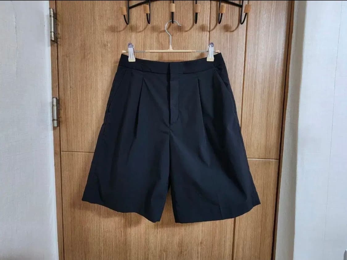 (M)여성 유니클로 띠어리 감탄 턱 이지 쇼츠팬츠 반바지 상품이미지1