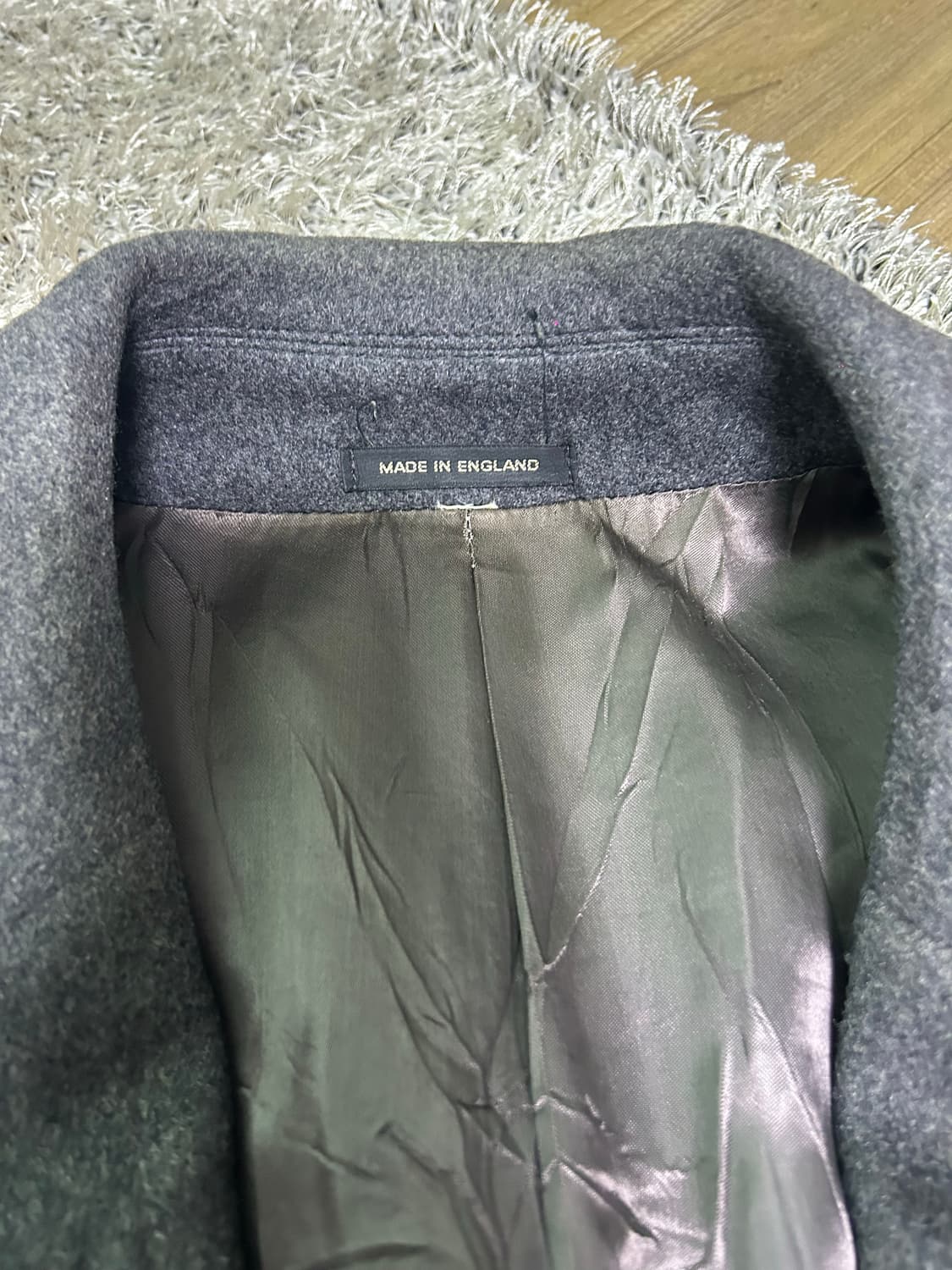 영국제 TIBBETT 더블 캐시미어 코트 사이즈 105~110 상품이미지3