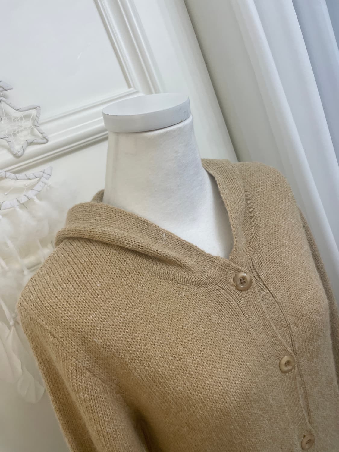 warm beige long caridgan opc(size-2) 상품이미지8
