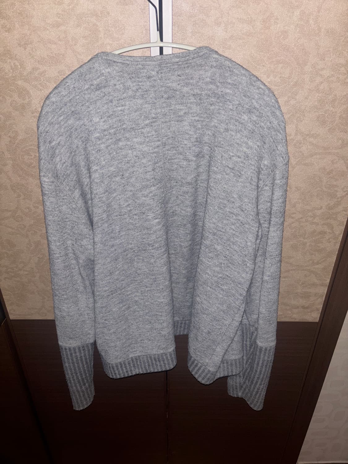 해칭룸 레이어 가디건 그레이 상품이미지2