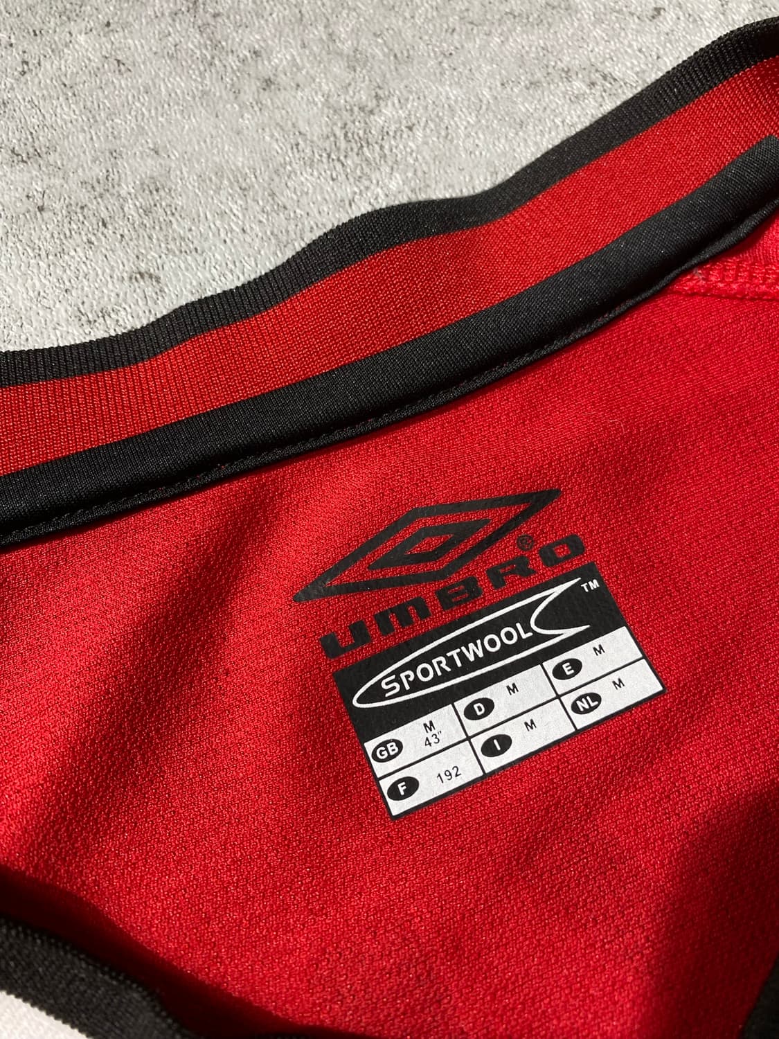 [M] 00s Umbro 엄브로 맨유FC 베컴 마킹 유니폼 상품이미지9