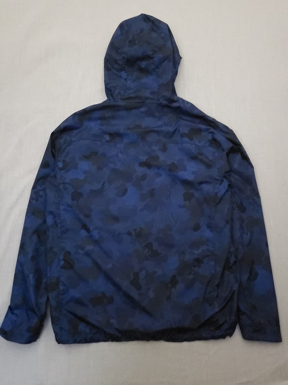 MLB  블루 카모 패턴 후드 바람막이 105 상품이미지7