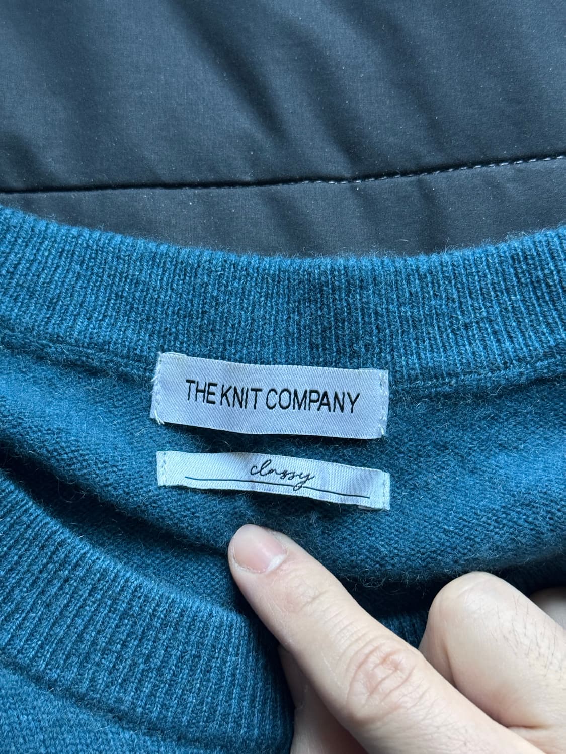 더니트컴퍼니 캐시미어 100 니트 상품이미지2