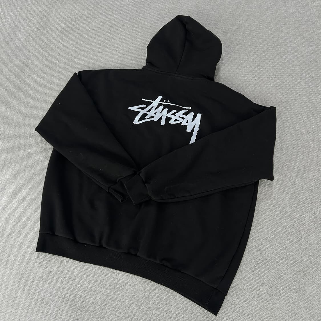 스투시 블랙 후드티  상품이미지4