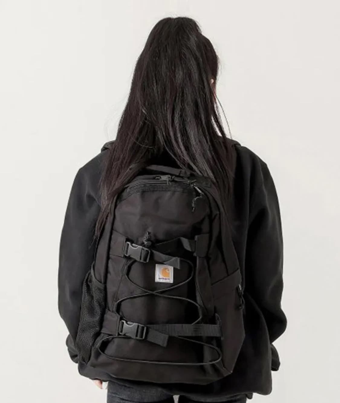 칼하트 킥플립 백팩 가방 블랙  상품이미지2