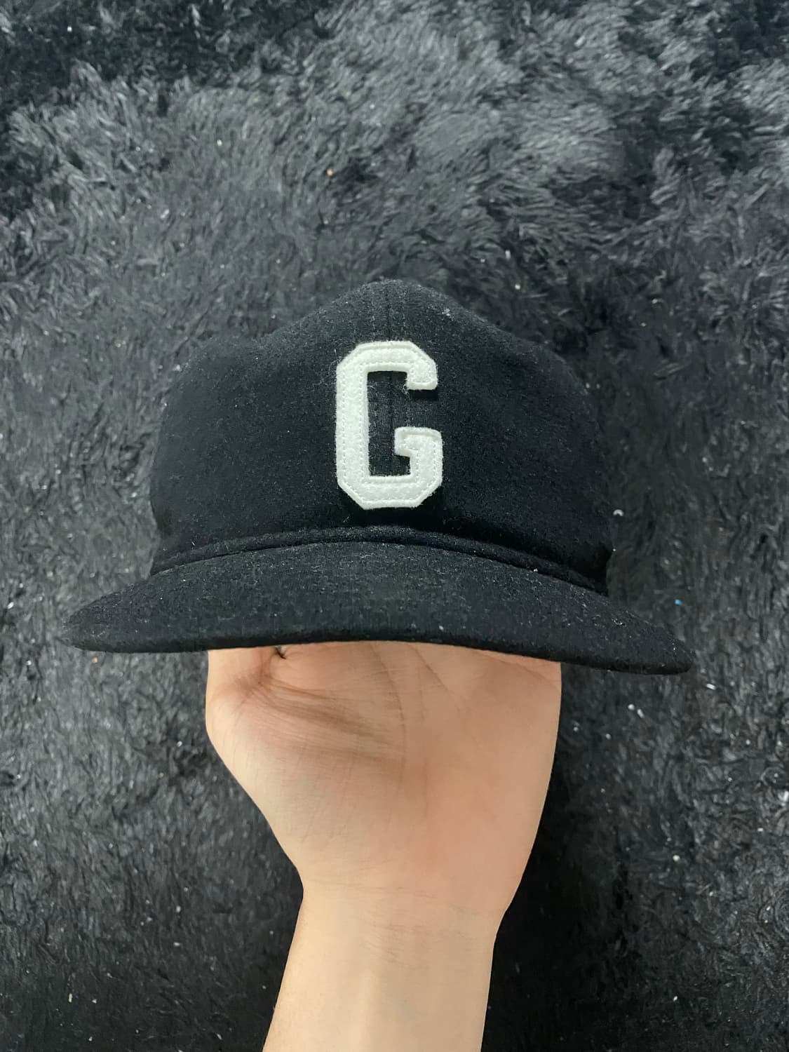 피어오브갓 G로고 모자 블랙 팝니다 상품이미지3