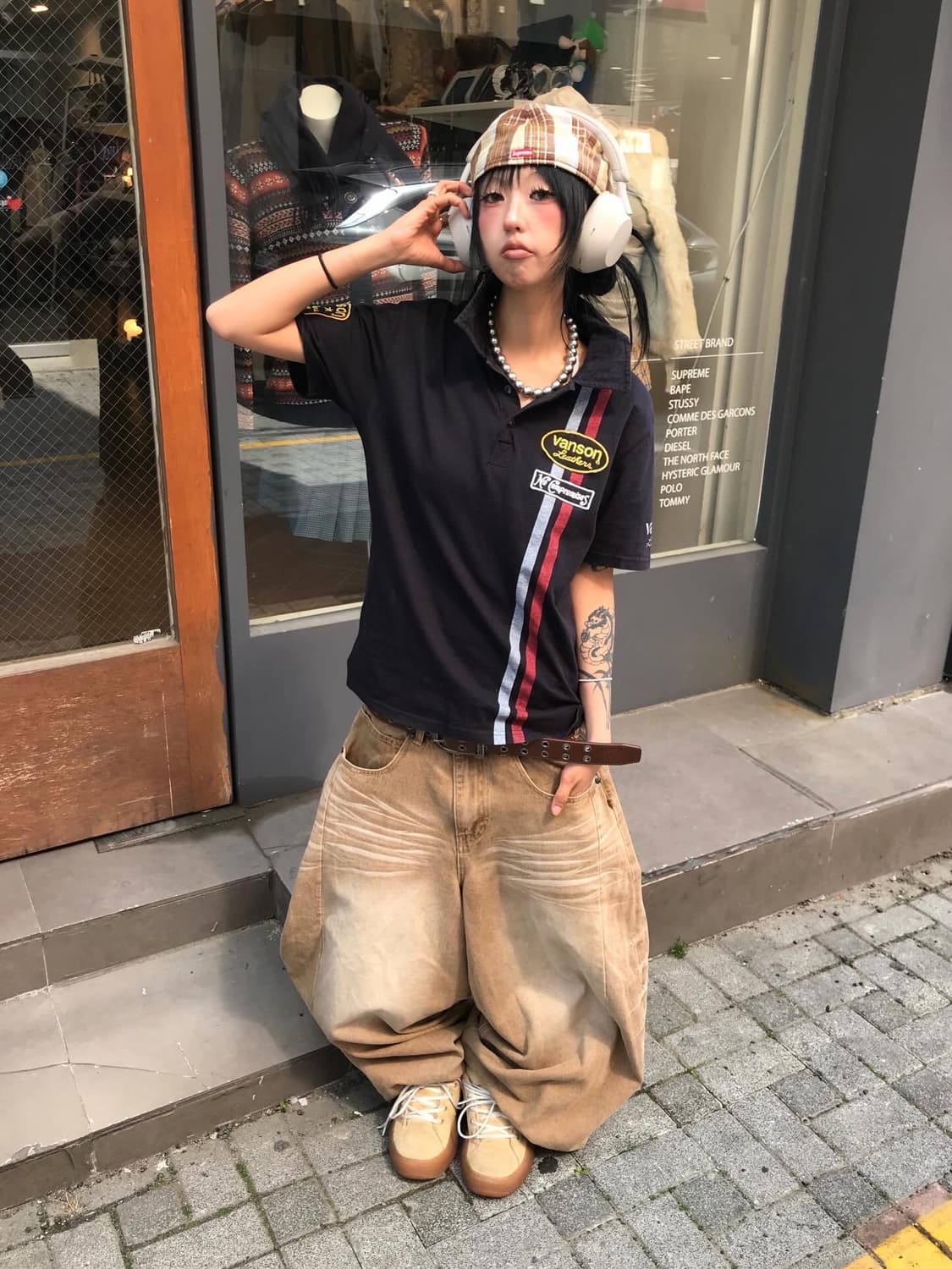 Vanson Star PK T-shirt 상품이미지2