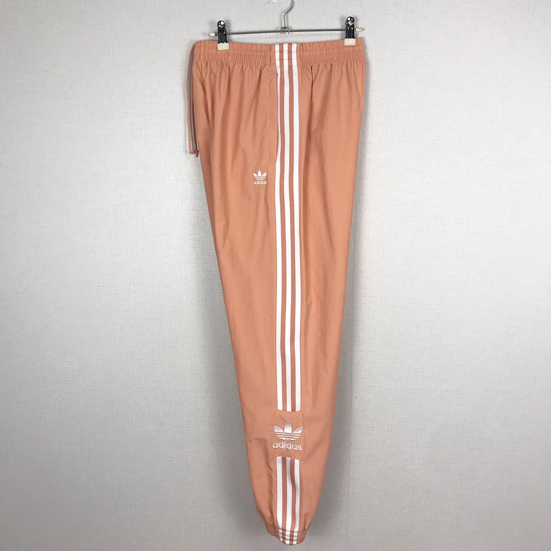 아디다스 ADIDAS 락업 트랙팬츠 바지 코랄 핑크 여성S 상품이미지5