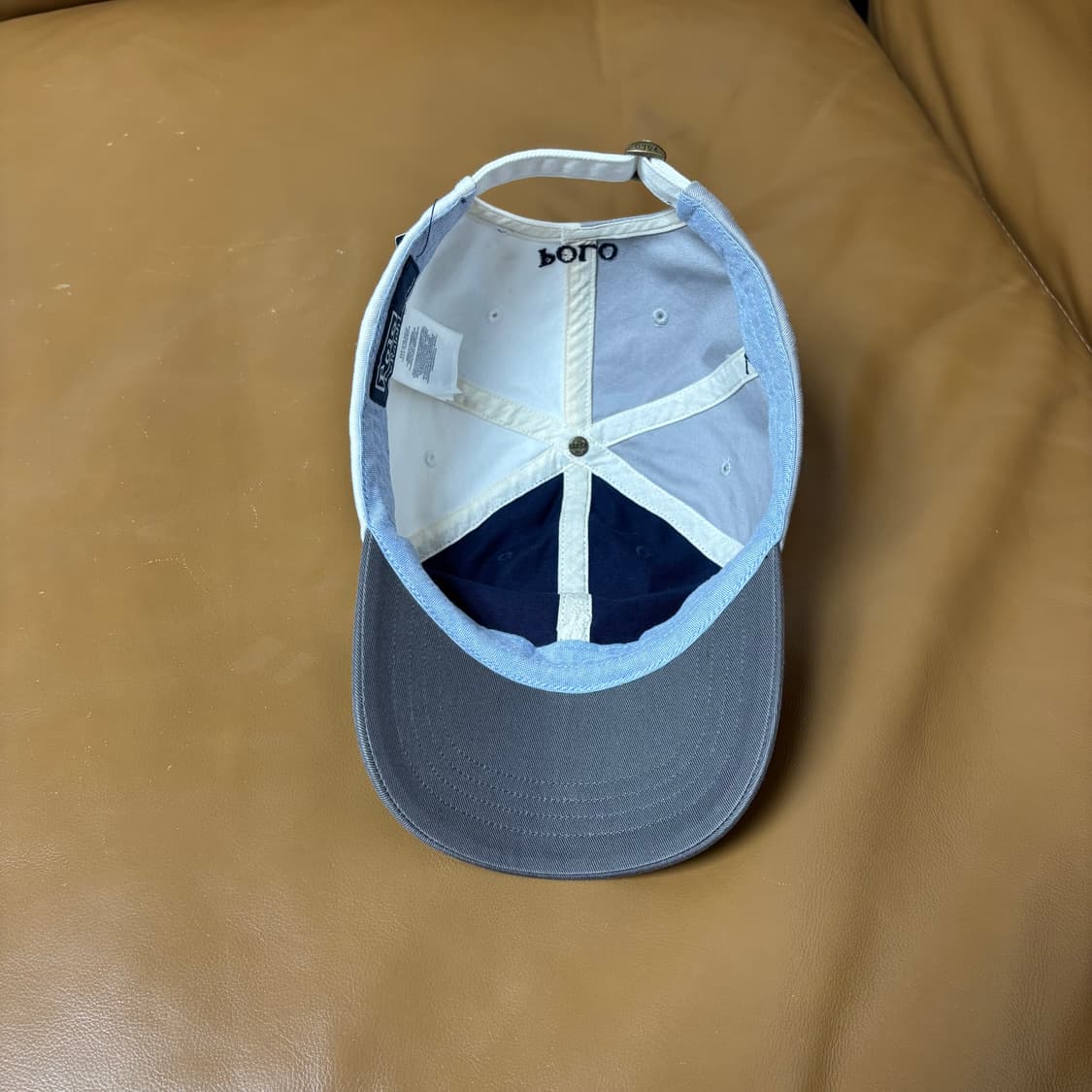 폴로 빔즈 볼캡 모자 6패널 트리플 포니 상품이미지6