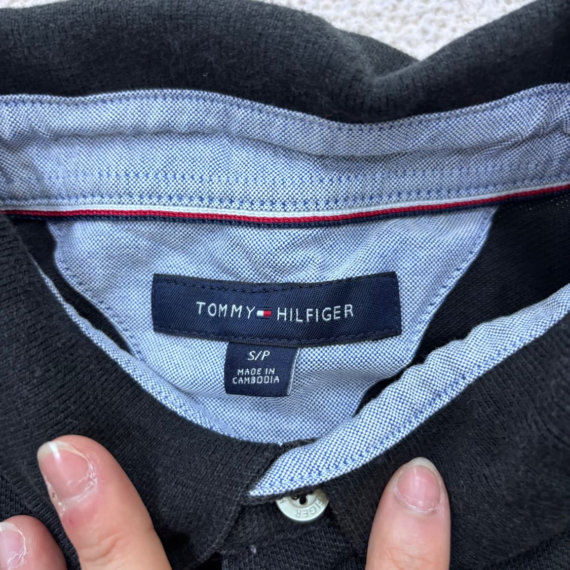 S 타미힐피거 반팔 카라 티셔츠 0428E 상품이미지3