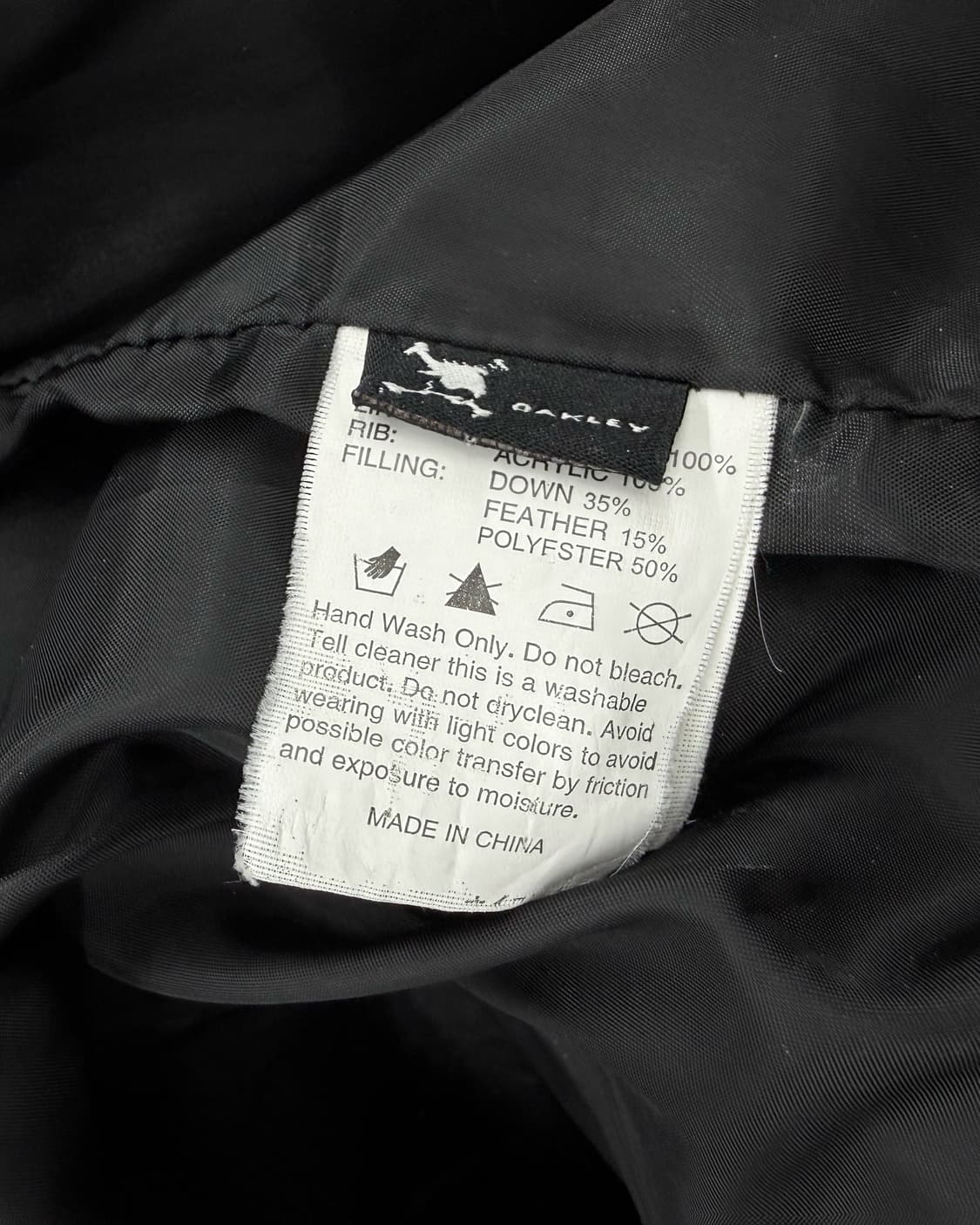 오클리 00s 스톤 워시드 퀼팅 자켓 블랙 상품이미지9