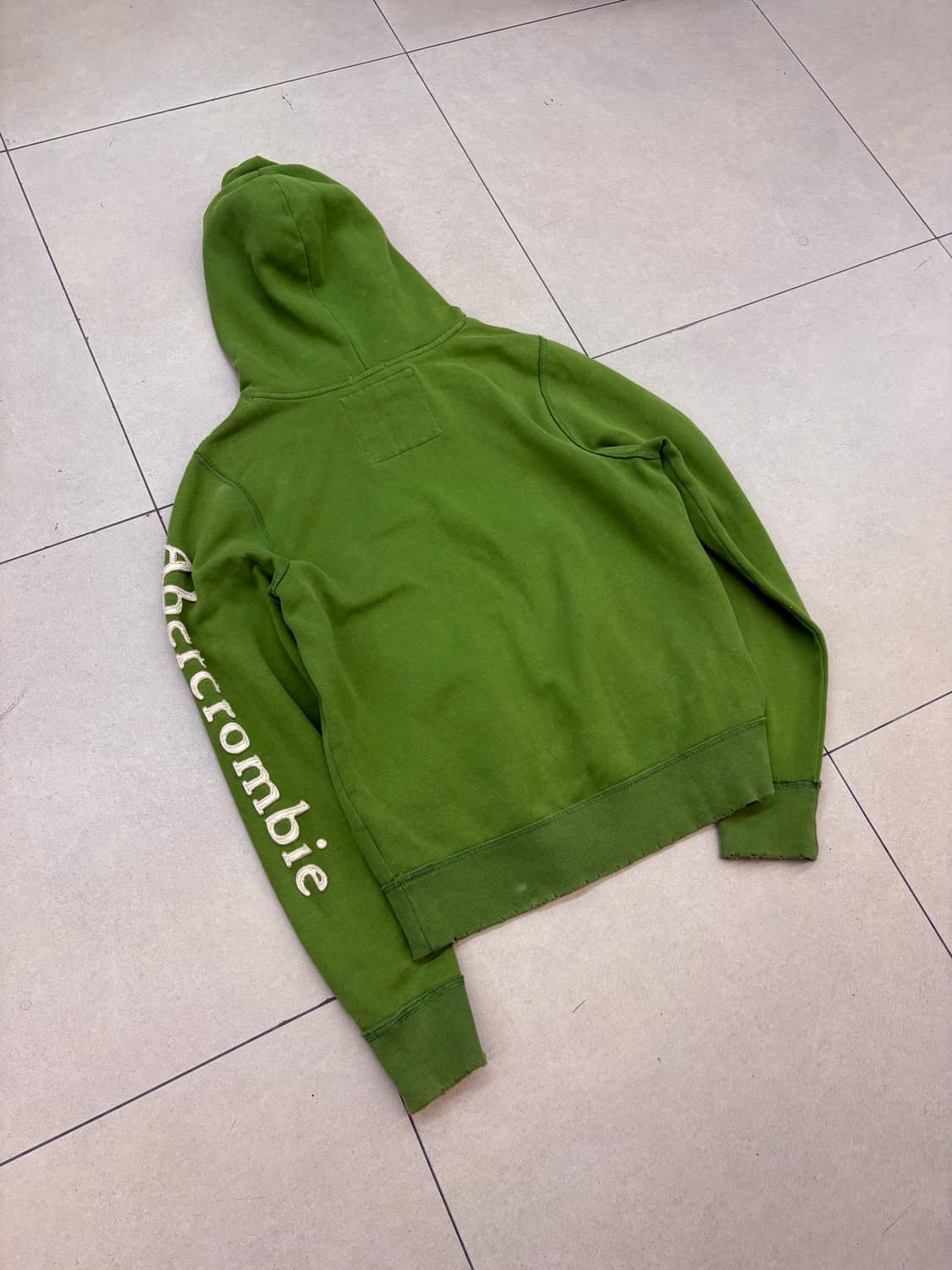 아베크롬비 사이드라인 후드티 그린 상품이미지6