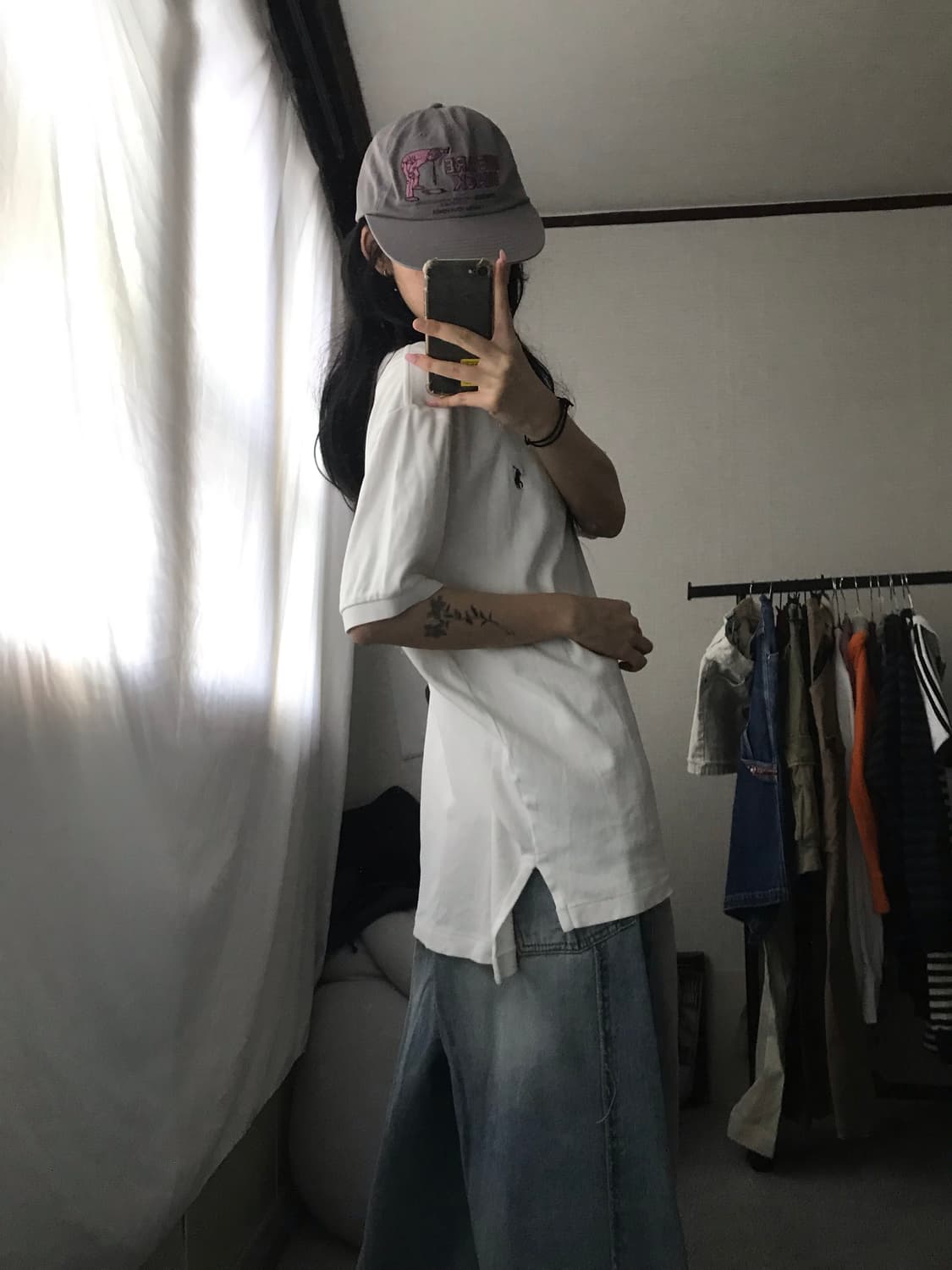 폴로 화이트 반팔티셔츠 상품이미지6
