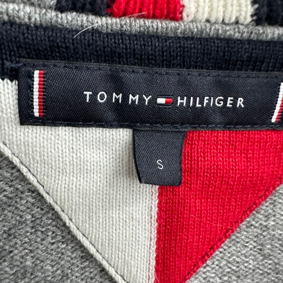 90 타미힐피거 남자 루즈핏 울 니트 가디건 상품이미지3