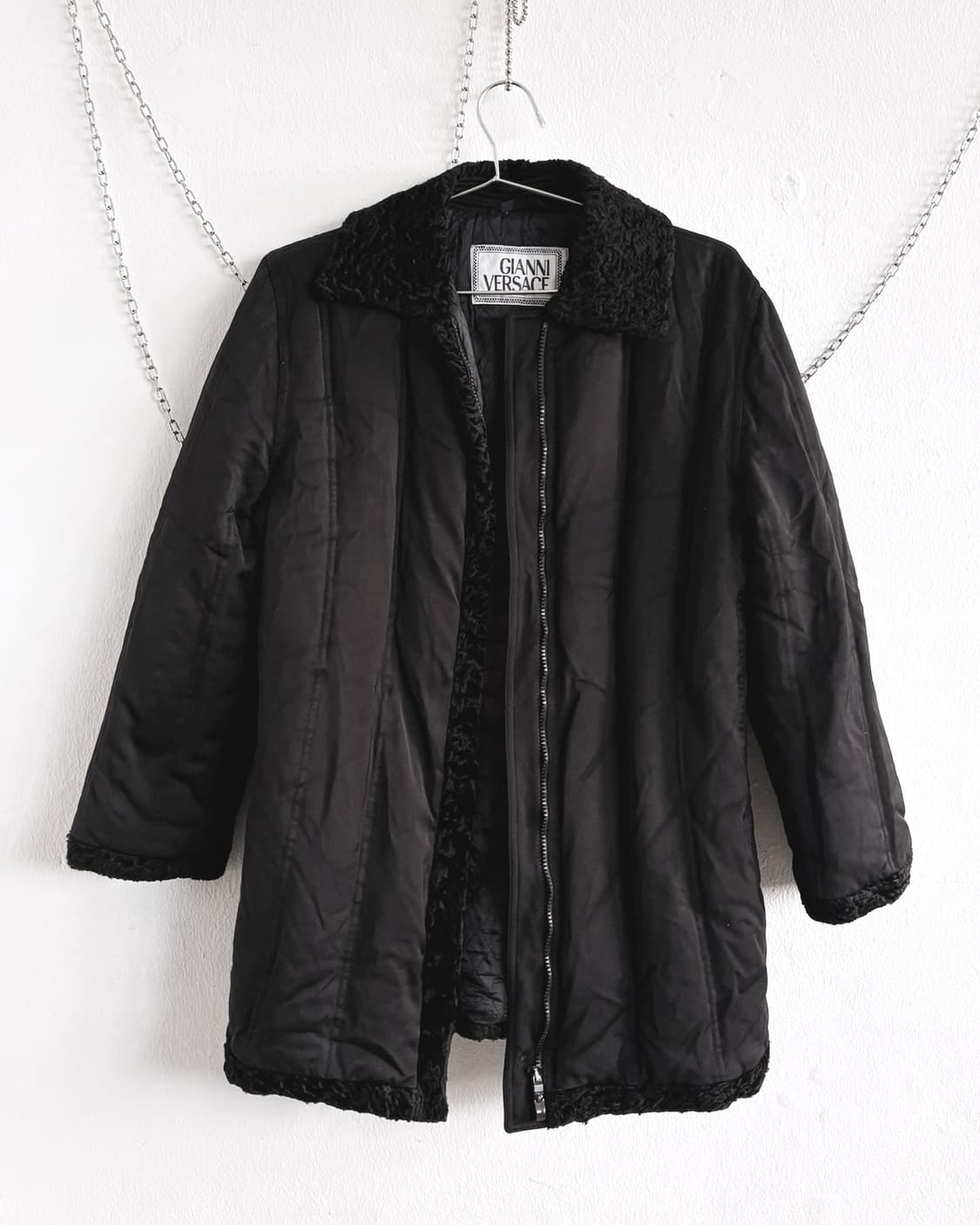 90s 지아니 베르사체 패디드 코트 상품이미지4