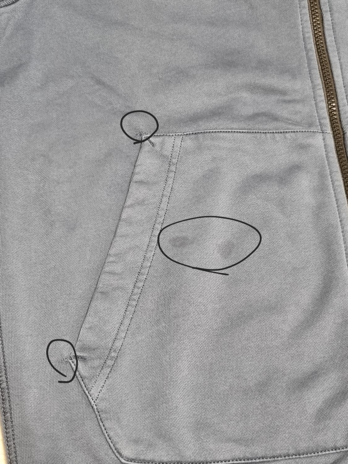 스톤아일랜드 와펜 후드집업 상품이미지7