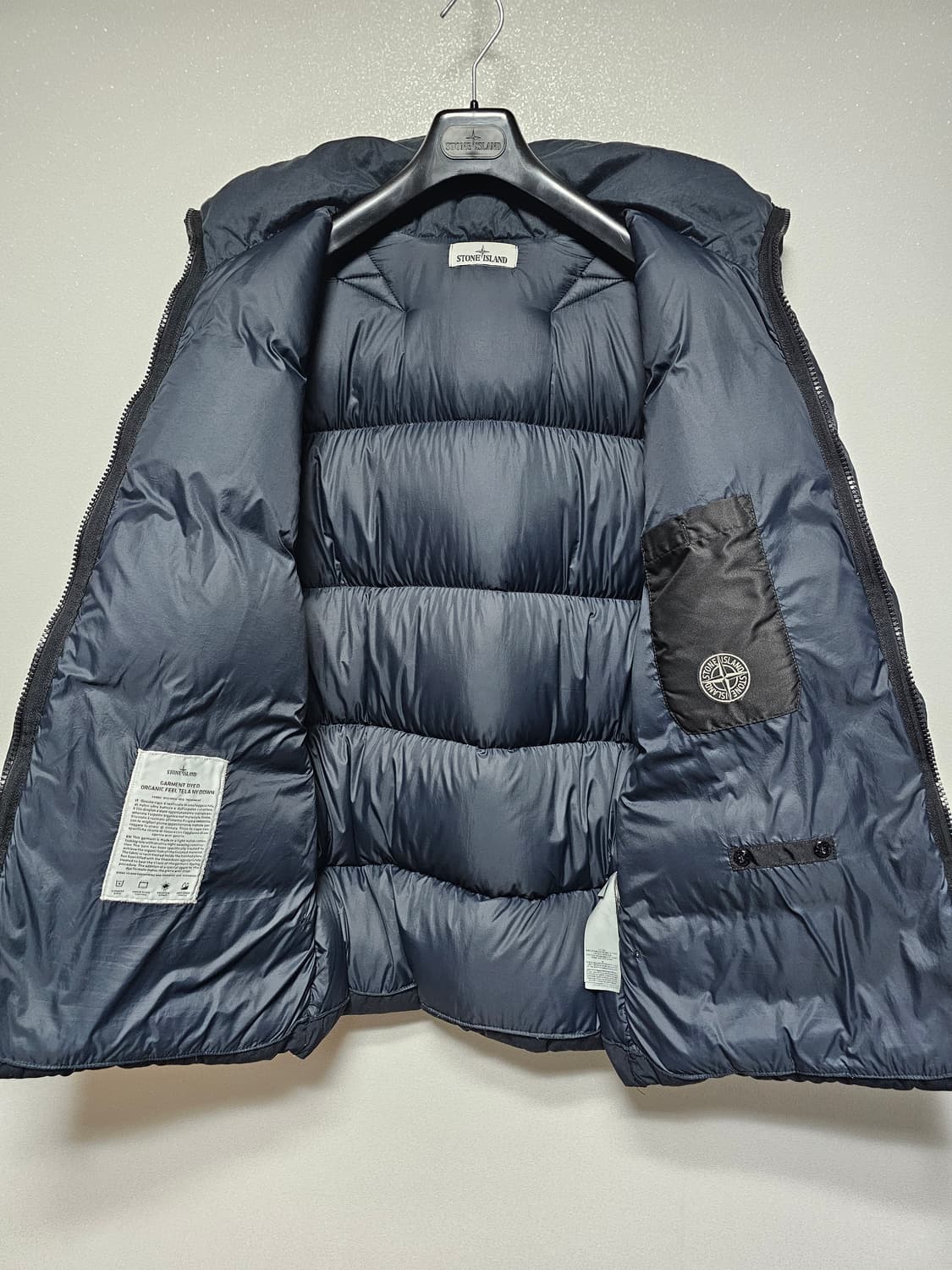 스톤아일랜드 오가닉 필 텔라 다운 패딩 상품이미지5