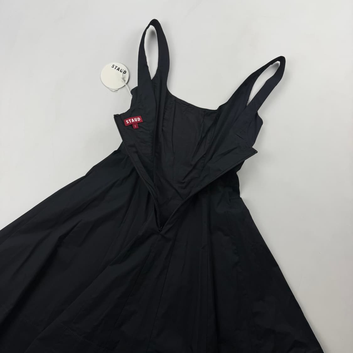staud 스타우드 미니 웰스 드레스 블랙 상품이미지9