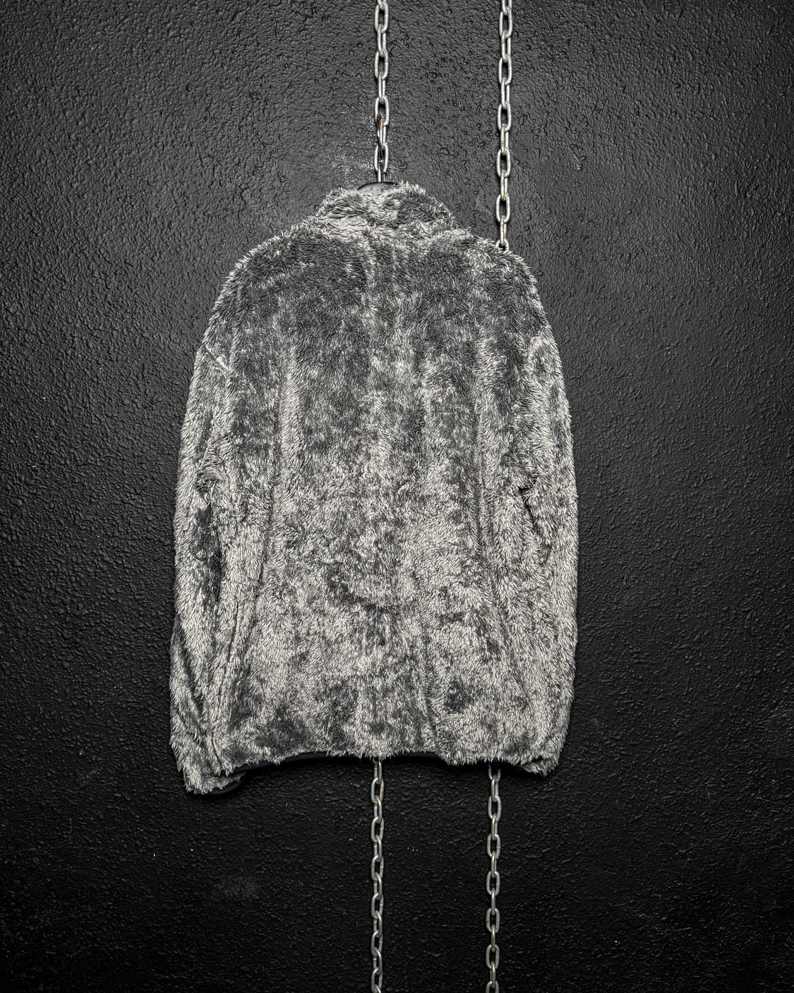 Reversible Faux Fur × Glossy Nylon Jacke 상품이미지10