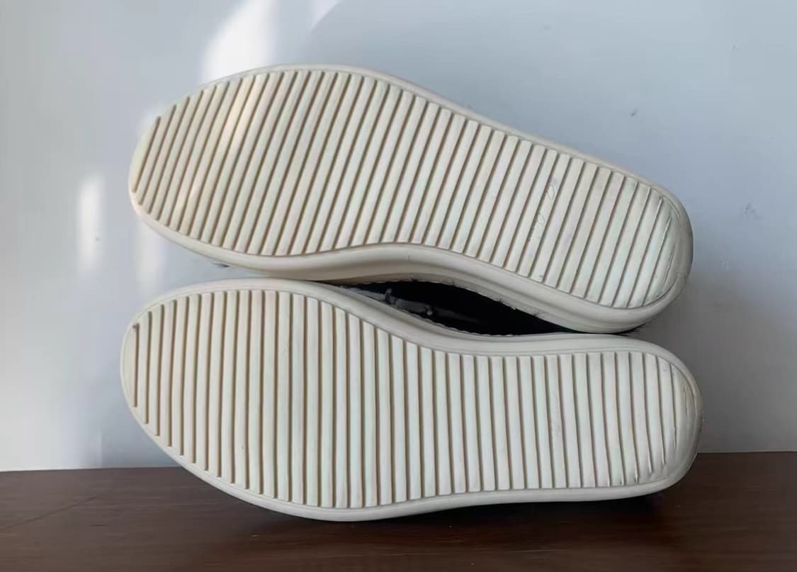 릭오웬스 흑백 포니헤어 RO VANS 42 상품이미지5