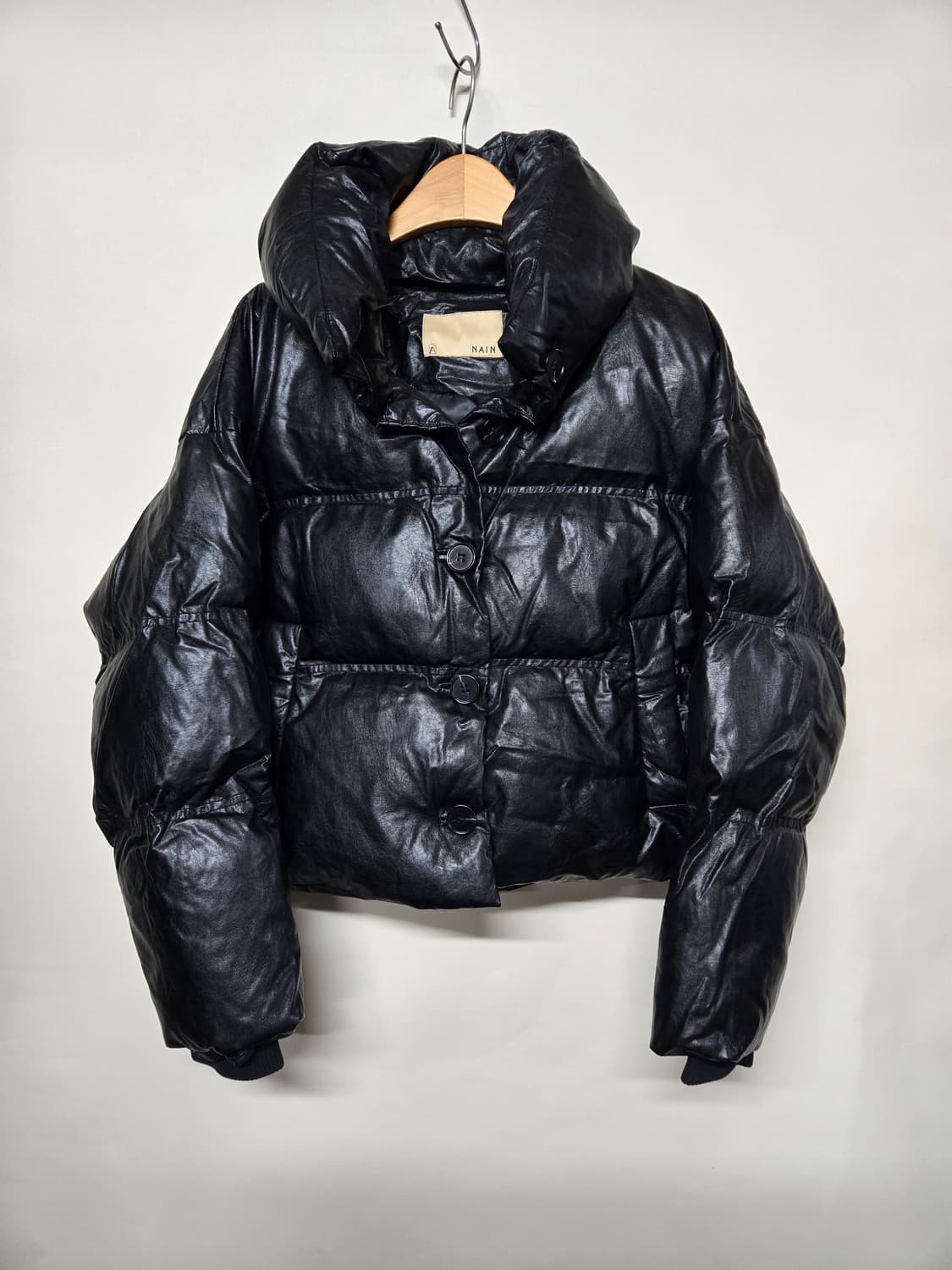 NAIN 나인 블랙  숏패딩Free 상품이미지2