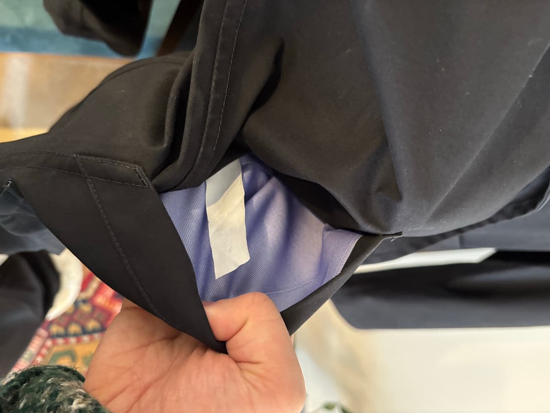 나나미카 블랙 고어텍스 자켓 상품이미지7