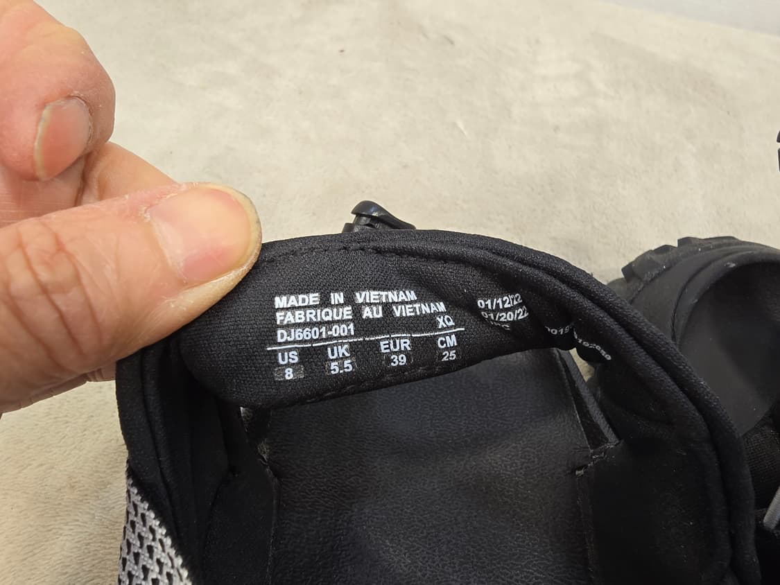 나이키 오네온타 트레킹 샌들 블랙 250 상품이미지6