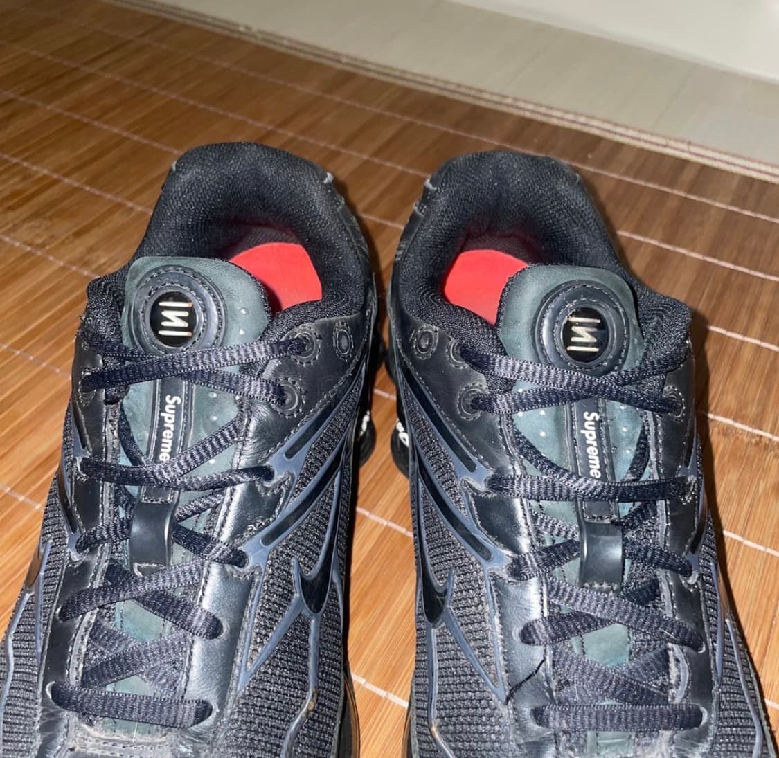 나이키 슈프림 샥스 라이드 2 블랙 상품이미지4