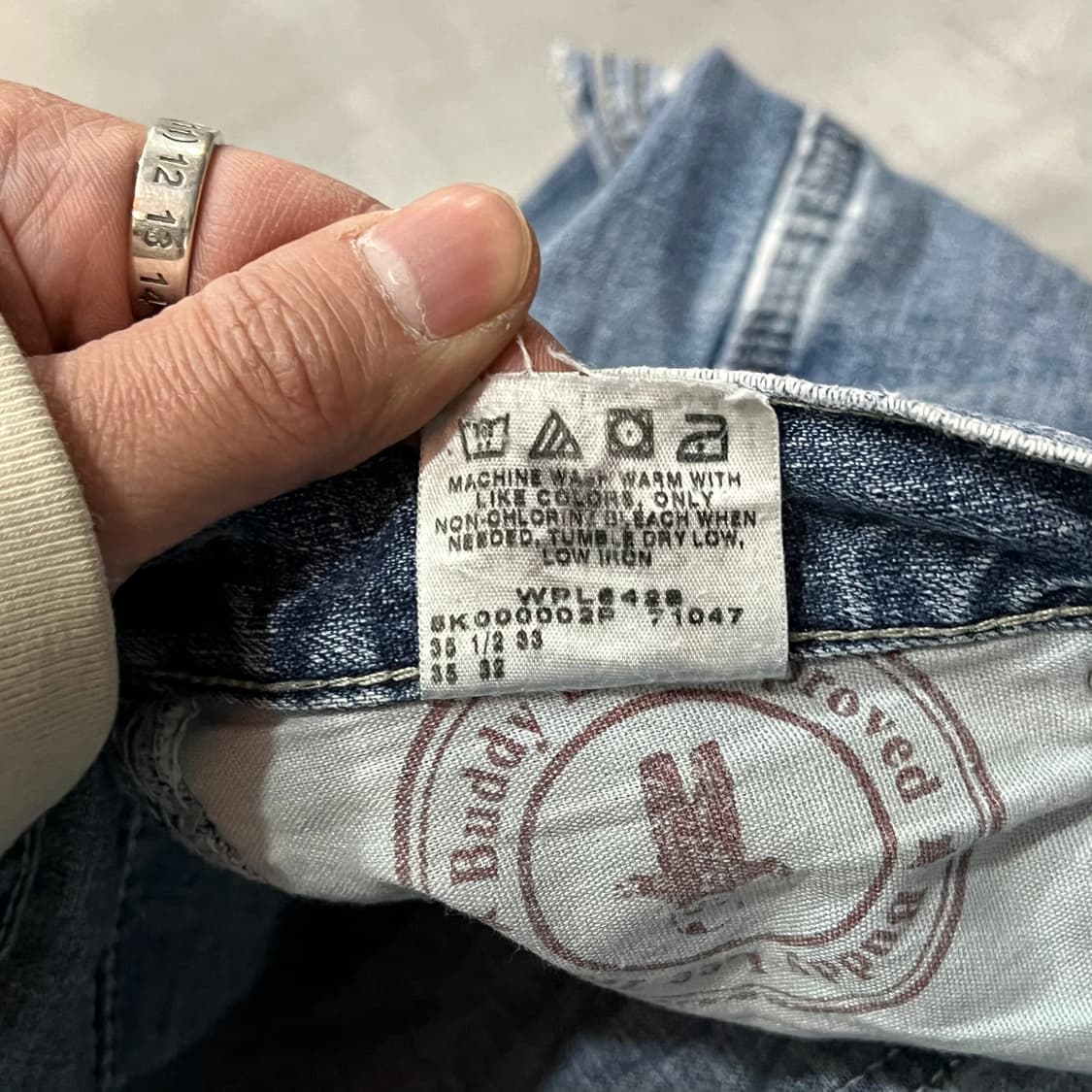  리 덩가리 카펜터 데님팬츠 y15416 상품이미지9