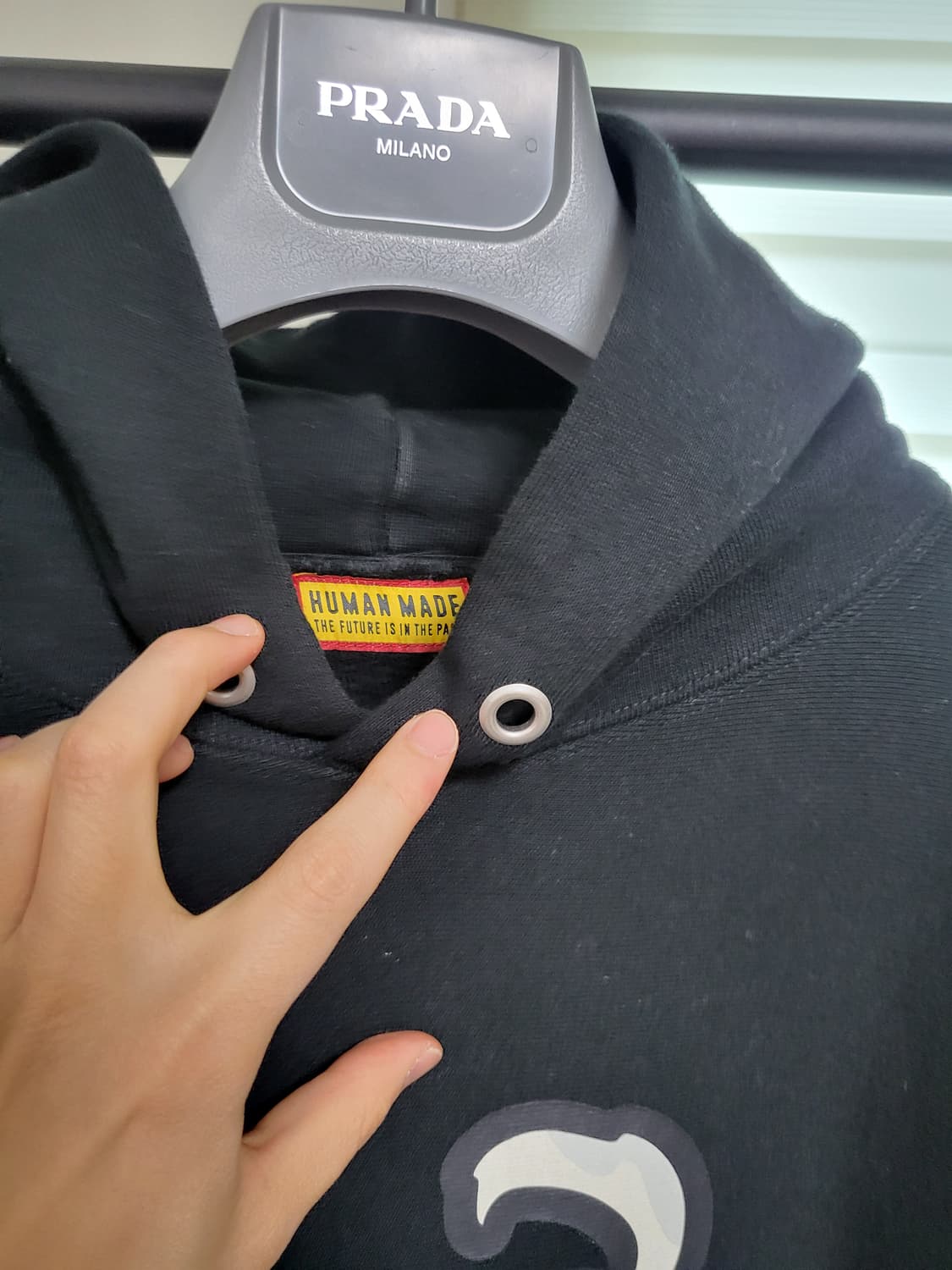 26SS 휴먼메이드 애니멀 진돗개 후드티 XXL 상품이미지5