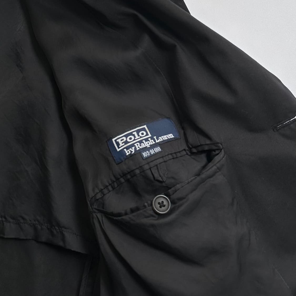 폴로 랄프로렌 3B 블랙 블레이저 자켓 상품이미지7
