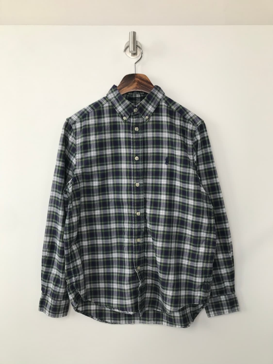 폴로 랄프로렌 신형 자수로고 체크 셔츠 상품이미지2