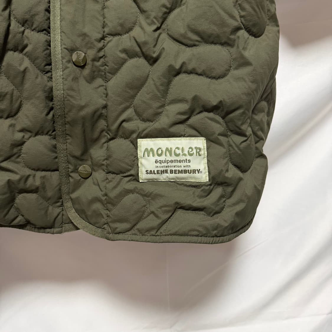 [S+급/50] 몽클레어 x 살레헤 벰버리 셋업 다크 그린 상품이미지3