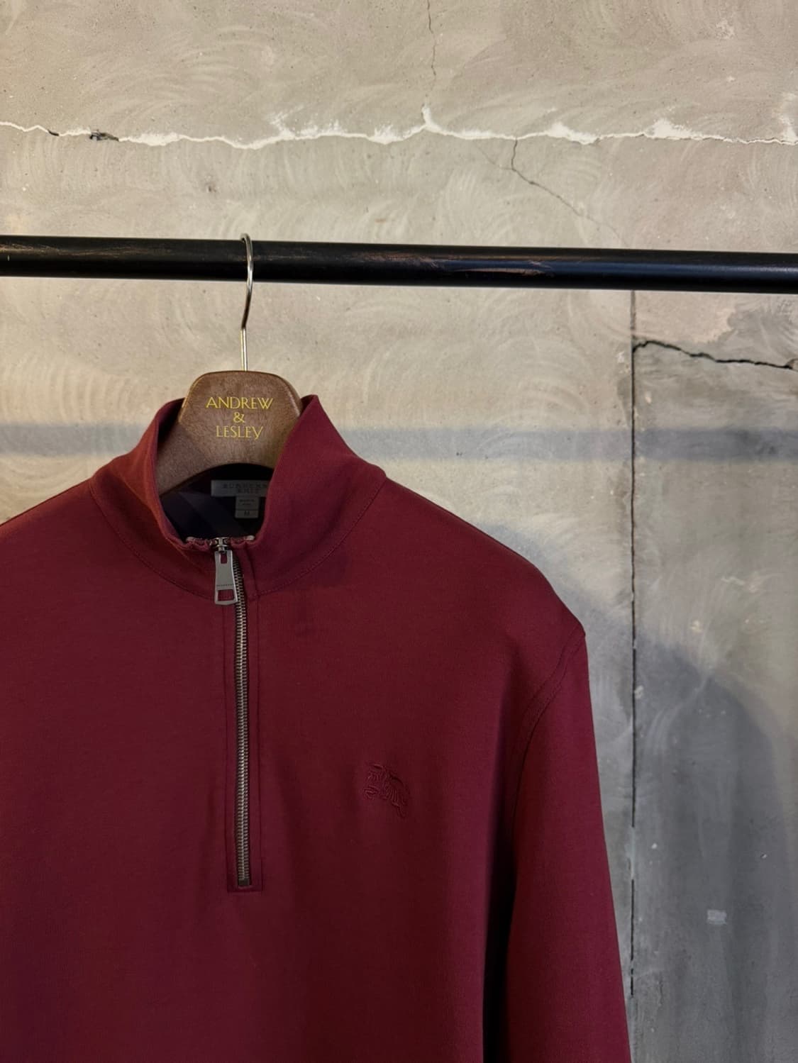 버버리 짚업 니트 100 상품이미지6