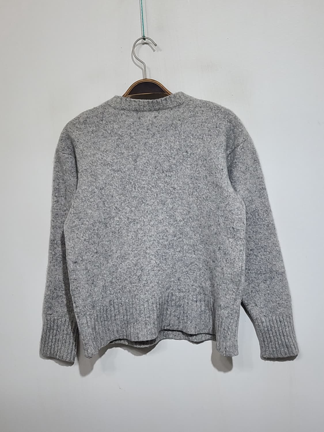 (M) 랄프로렌 폴로 니트 그레이 램스울 스웨터  상품이미지6