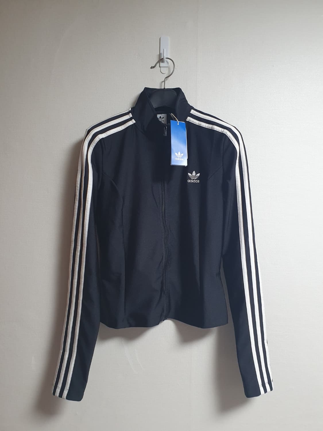 아디다스 져지 3S SLIM 숏 트랙탑 블랙 M 상품이미지1