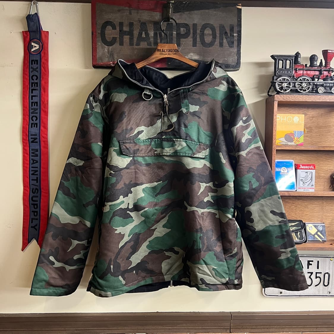 Jipijapa 4WAY Reversible Jacket Camo 상품이미지3