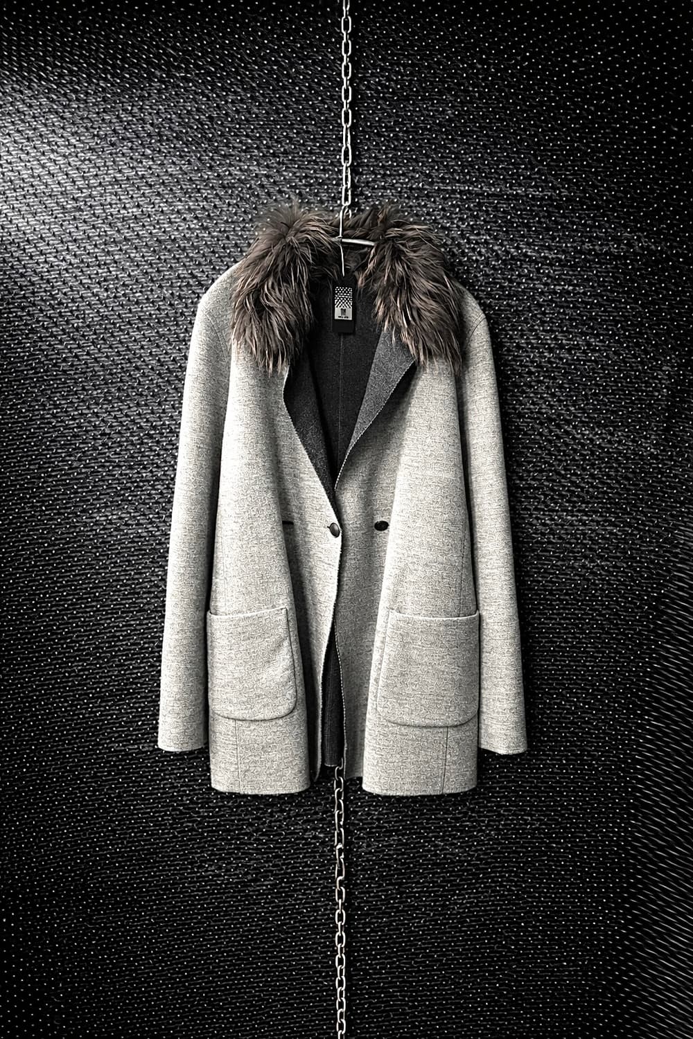 Comme Ca Ism 리버리블 퍼 자켓 상품이미지1